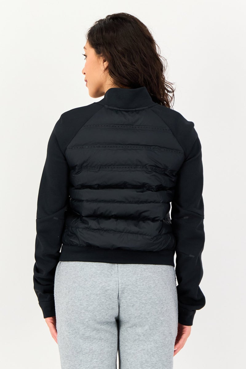 Nike Women Sportswear Fit Long Sleeve Outdoor Sweatshirt, Black - Image 3