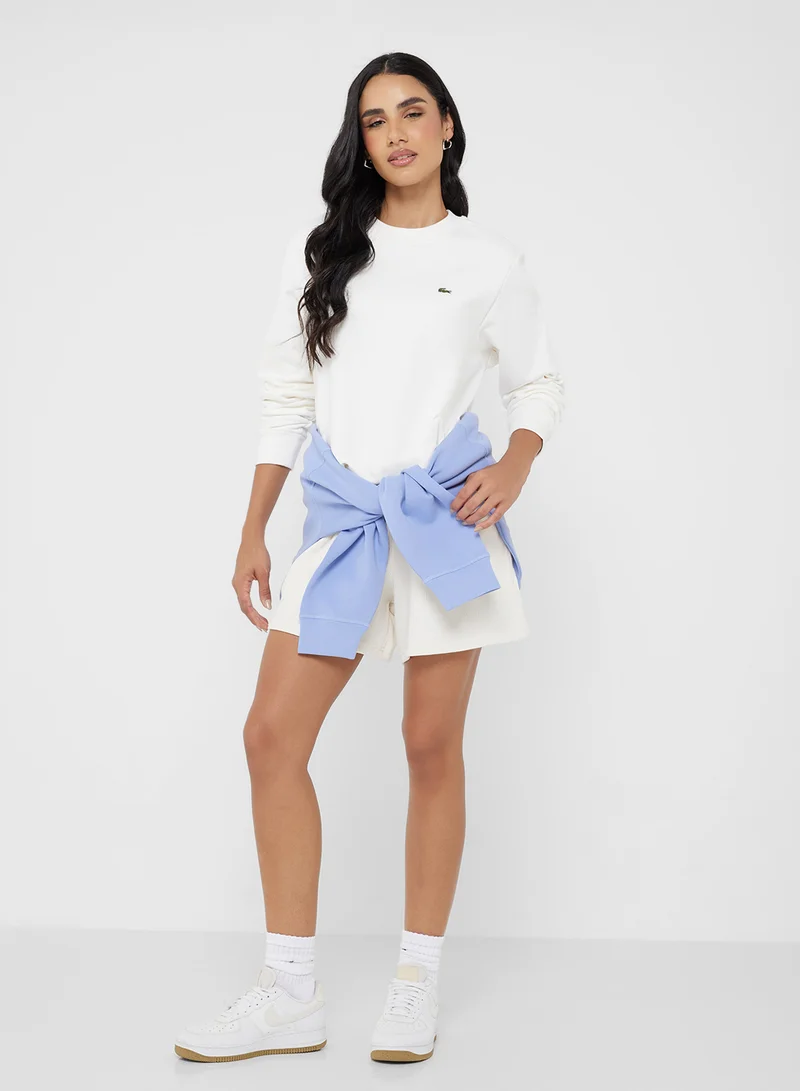 لاكوست Fleece Crew Neck Sweatshirt