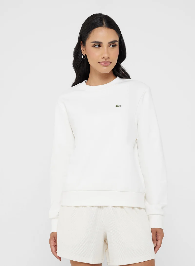 لاكوست Fleece Crew Neck Sweatshirt