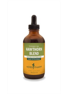 HERB PHARM Hawthorn Blend Liquid Extract for Cardiovascular and Circulatory Support - 4 Ounce  - Image 1