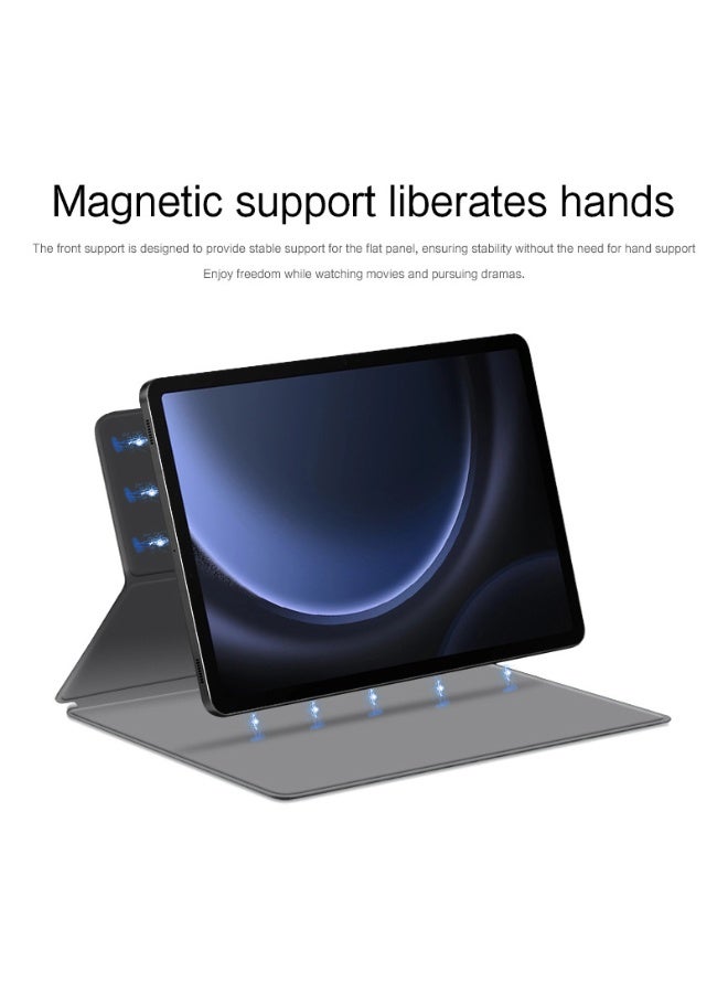 general Magnetic Case for Samsung Galaxy Tab S9 / Tab S9 FE 11in Flip Stand Cover for Tab S9 / Tab S9 FE Smart Case - Image 5