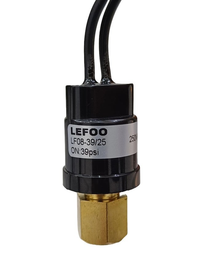 LF08 Automatic Water Pressure switch For Booster pumps Range Fixed 39-25psi thread size Female Flare 1/4bsp - Image 1