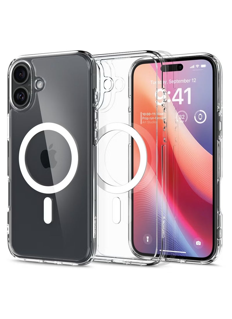 Eouro Protective Case for iPhone 16 Plus, Transparent and Non-Yellowing 