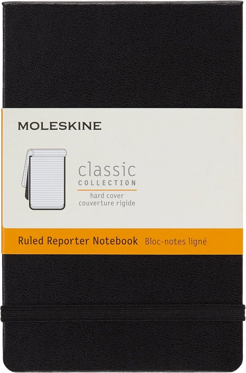 Moleskine Classic Notebook, Hard Cover, Pocket (3.5" x 5.5") Ruled/Lined, Black, 192 Pages - Image 1