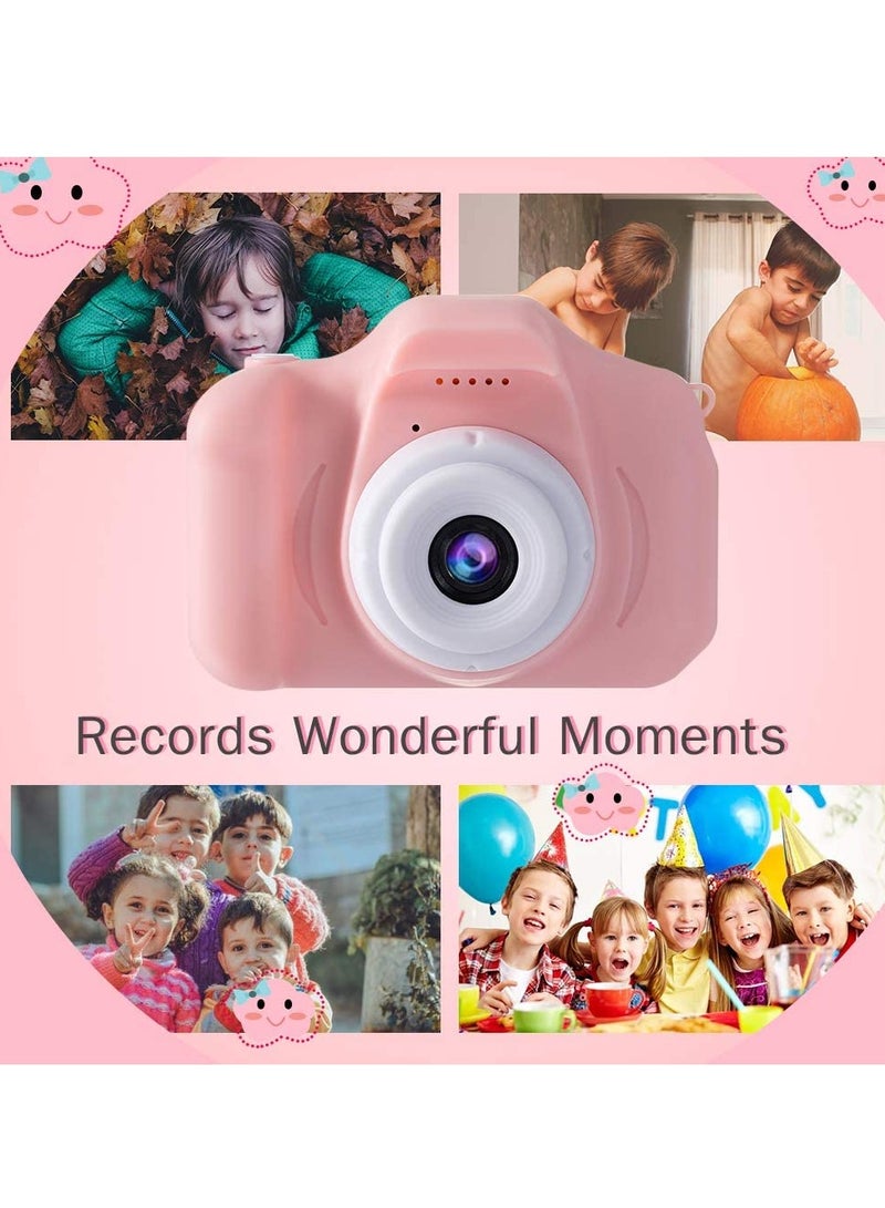 Generic Digital Video Camera Gifts for Boys and Girls, Toddler Video Recorder Mini Rechargeable and Shockproof Camera Creative DIY Camcorder for Children 3-8 Years Old(32GB SD Card Included) - Image 5
