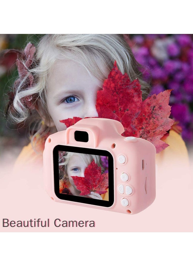 Generic Digital Video Camera Gifts for Boys and Girls, Toddler Video Recorder Mini Rechargeable and Shockproof Camera Creative DIY Camcorder for Children 3-8 Years Old(32GB SD Card Included) - Image 2