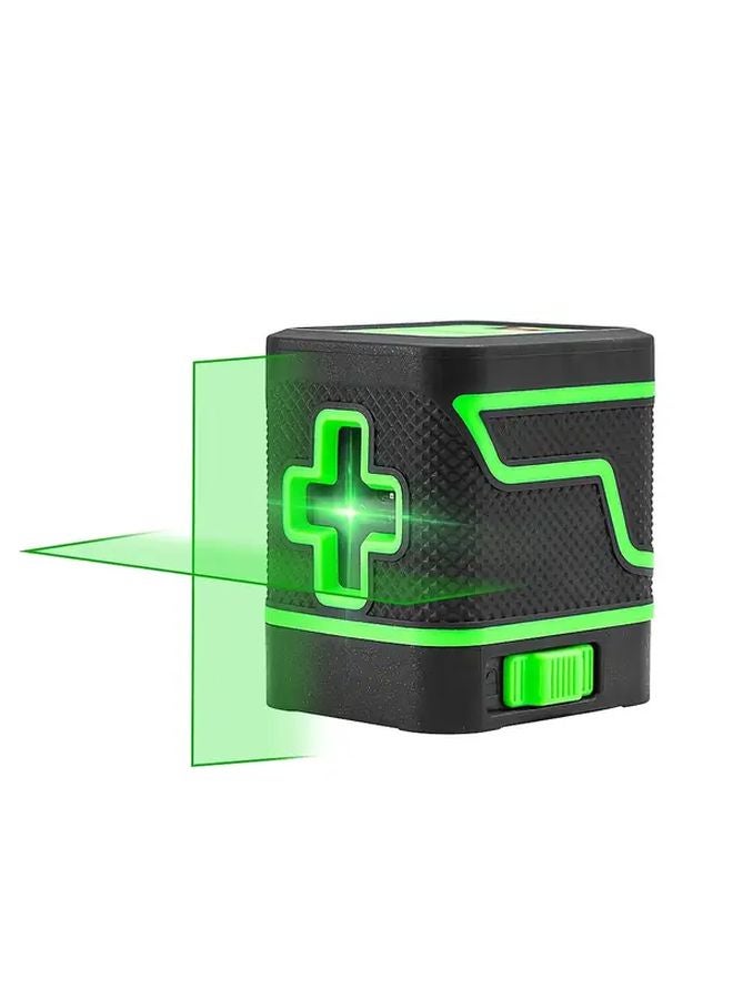 Mini Portable 2 Line Green Laser Level Set 2 High Power Auto Line Marking Tool - Image 1