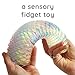Morf Fidget Sensory Spring Unicorn 3D Slug Spring Toy for Kids Teens and Adults Stretchy Quiet Stress and Anxiety Relief Focus for Play School Work Gifts Great for Classroom Office - Image 4