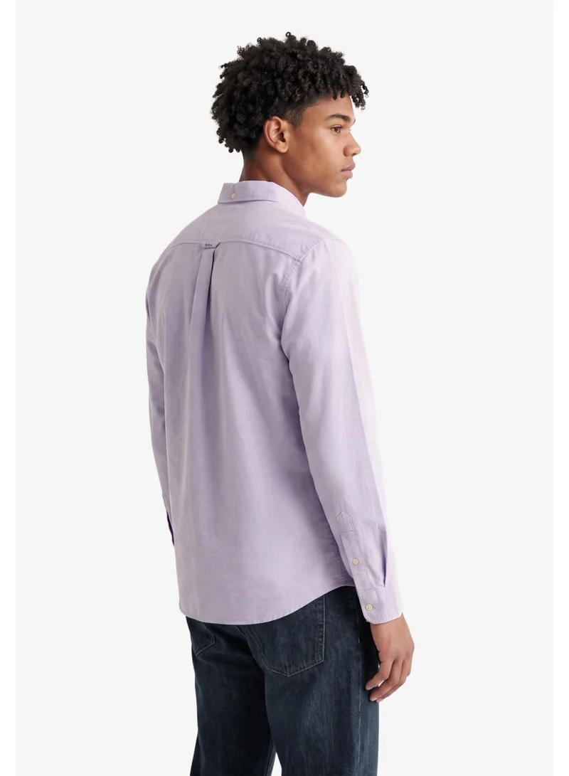 Superdry  Preppy Oxford Long Sleeve Shirt for Men | Best Price UAE