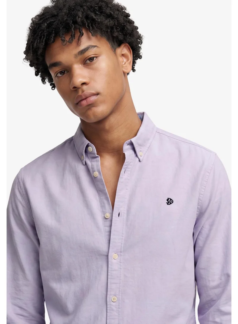 Superdry  Preppy Oxford Long Sleeve Shirt for Men | Best Price UAE