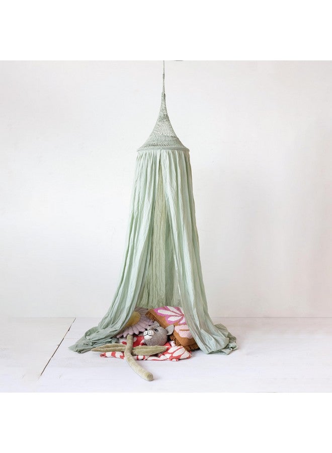 Creative Co-Op Beautiful Cotton Knit Baby Blanket with Flower Prints, Multicolor - Image 3