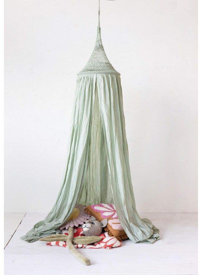 Creative Co-Op Beautiful Cotton Knit Baby Blanket with Flower Prints, Multicolor - Image 5