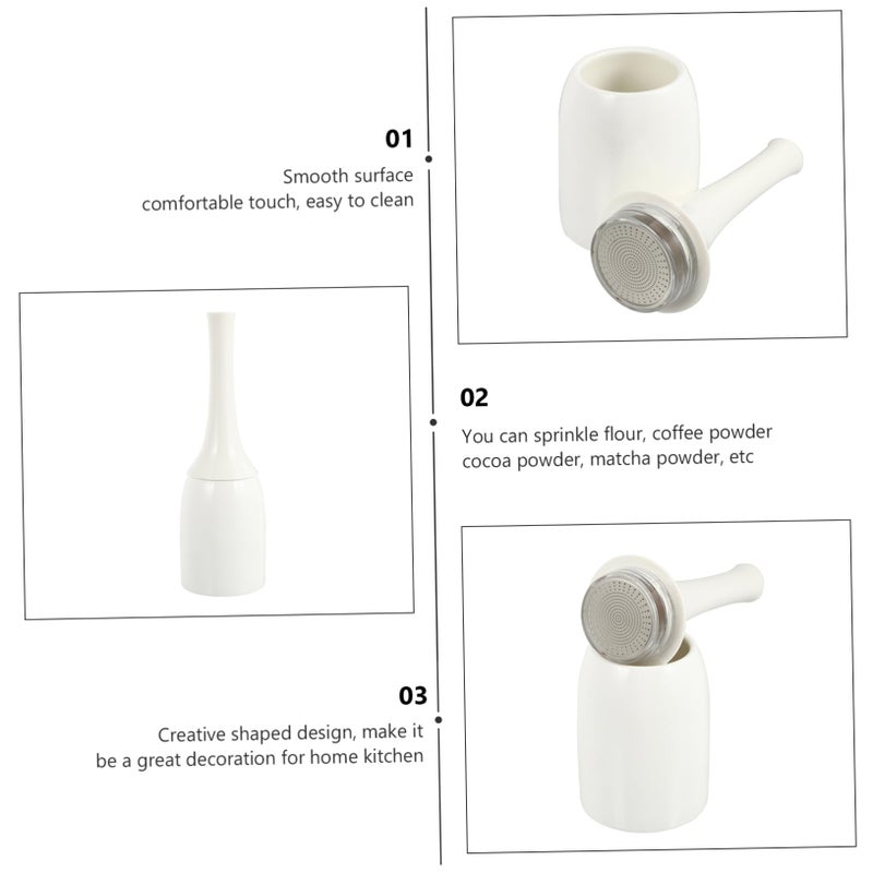 Stainless Steel Salt and Spice Shaker Container for Flour Cocoa Powder Easy to Clean - Image 5