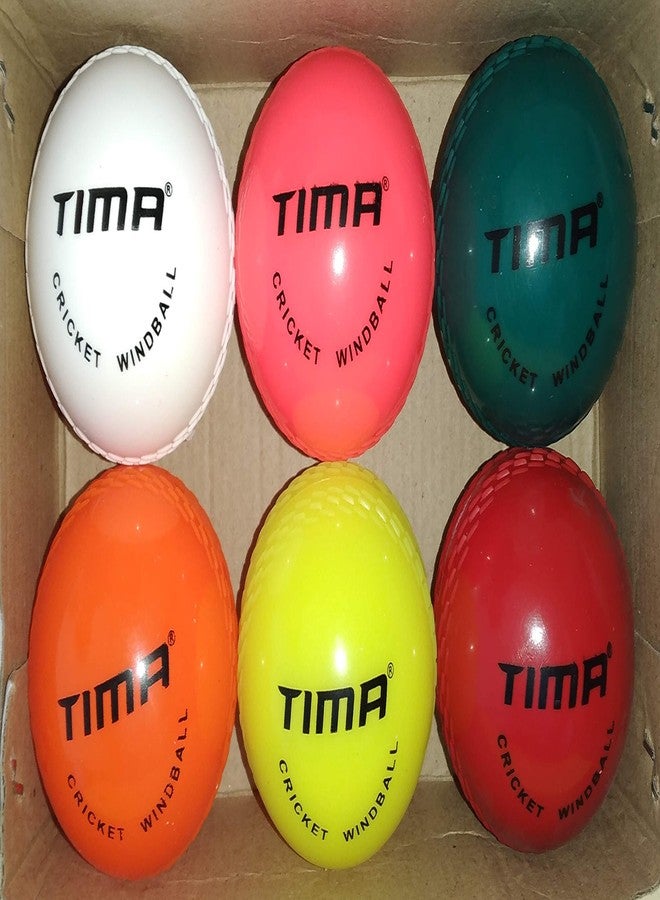TIMA كرات رياح للكريكيت من تيما سبورتس، عبوة من 6 كرات - Image 3