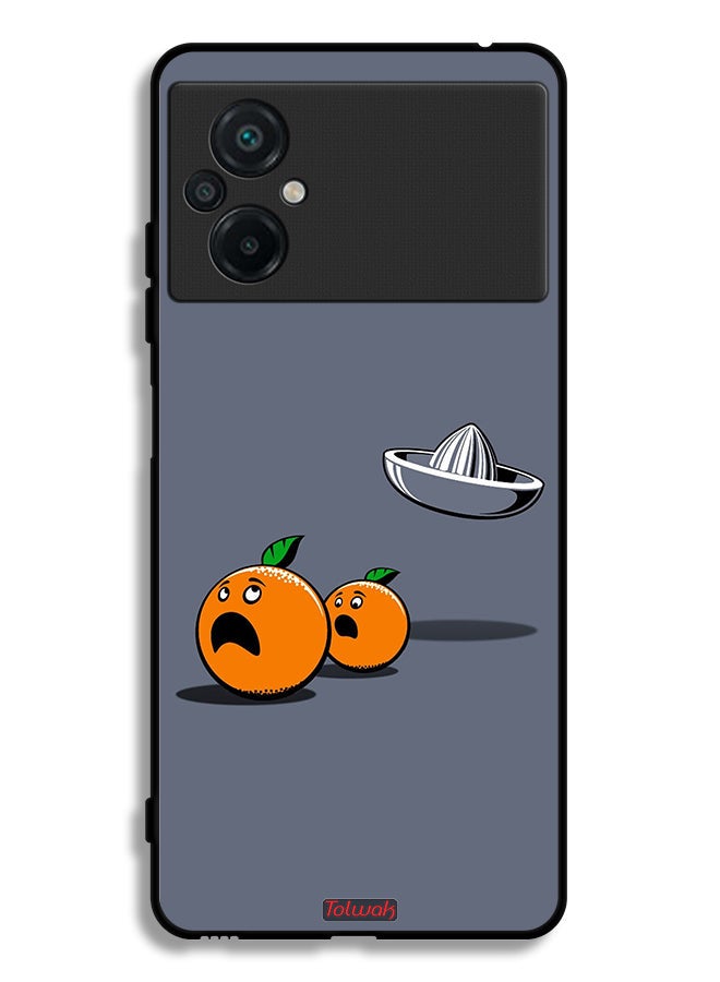 Tolwak Xiaomi Poco M5 4G Protective Case Cover Minimalism Digital Art Humor - Image 2