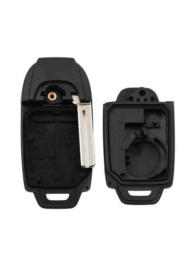 Replacement Remote Key Fob 5 Buttons ABS Flip Shell Case Folding Smart Car Key Housing With Uncut Blade Compatible With Volvo S80 S60 V70 XC70 XC90 2004 2011 - Image 4