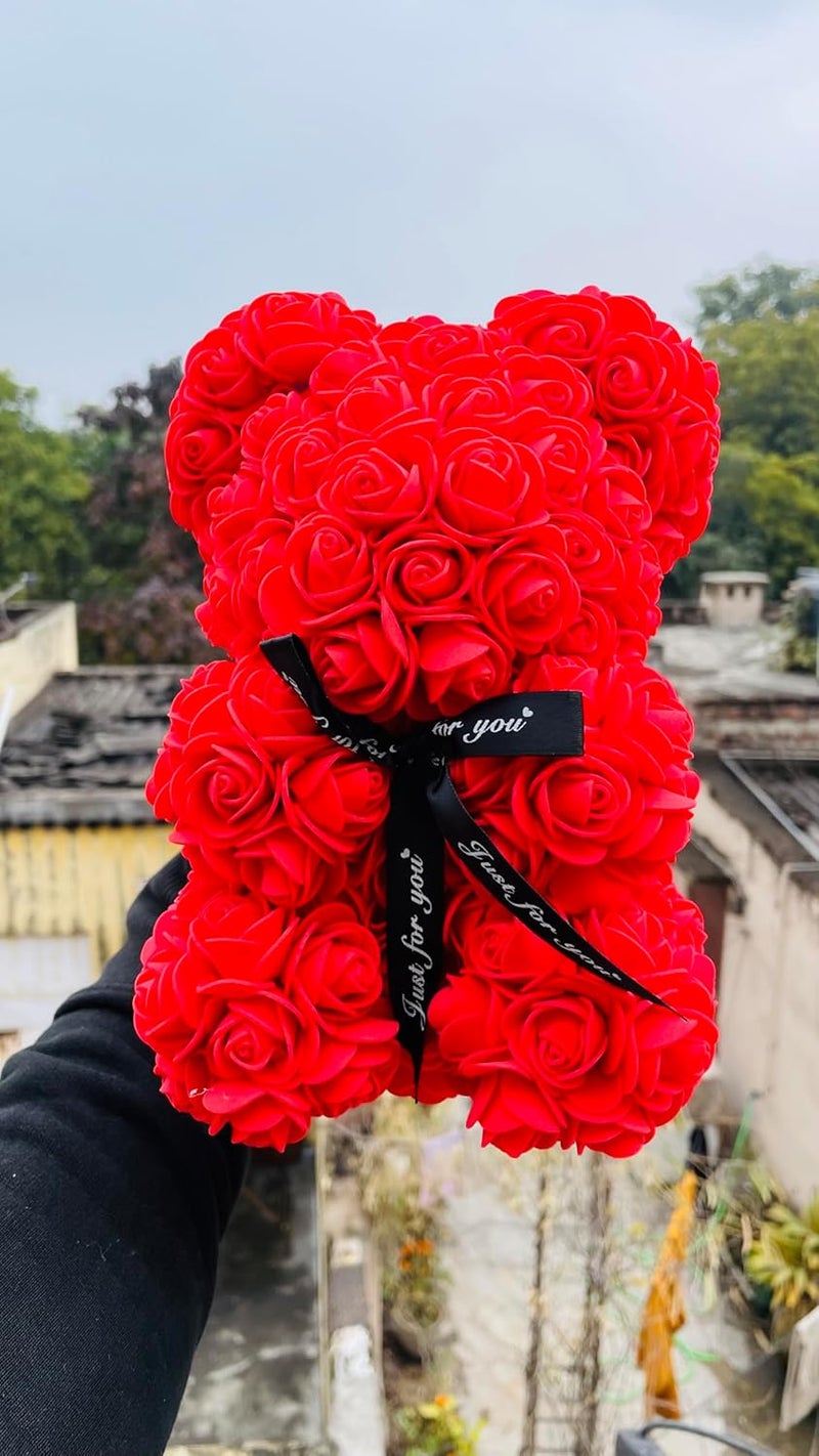 g2g_craftsupplies Gladtogift Birthday Gifts for Girlfriend Wife Women Love Marriage Wife Red Rose Flower Teddy Bear Valentine Gift for GirlfriendCute Unique Birthday Gift Wife Special LoveBest Gifts - Image 2