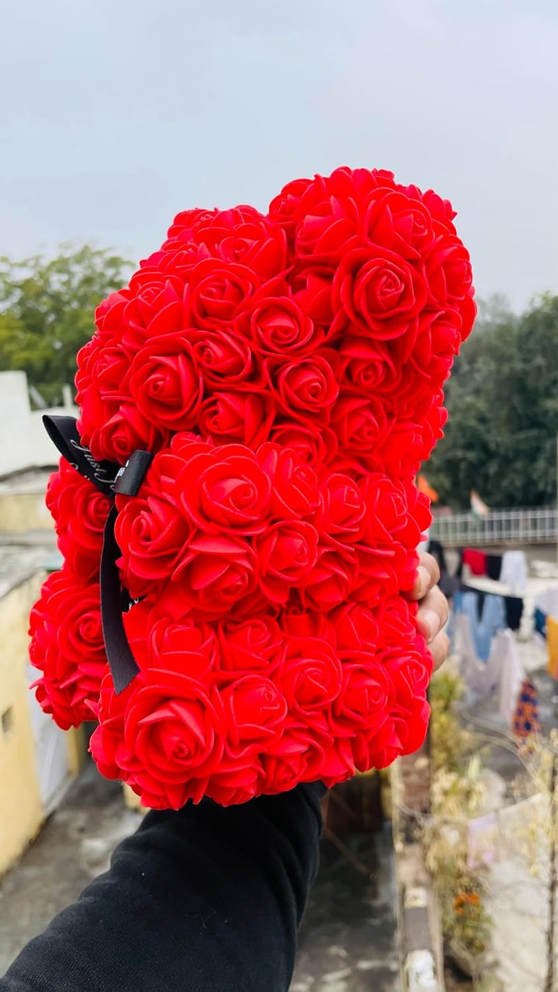 g2g_craftsupplies Gladtogift Birthday Gifts for Girlfriend Wife Women Love Marriage Wife Red Rose Flower Teddy Bear Valentine Gift for GirlfriendCute Unique Birthday Gift Wife Special LoveBest Gifts - Image 3