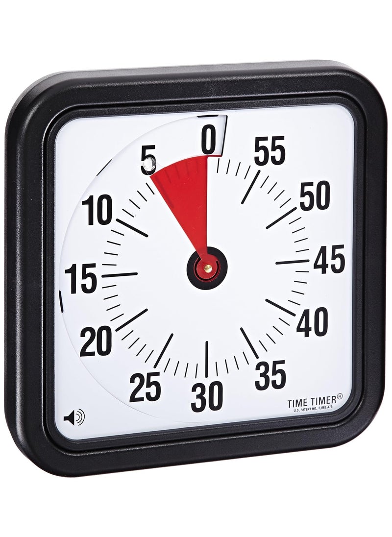 Time Timer Time Timer Audible Countdown Timer - 12 inch - Black 