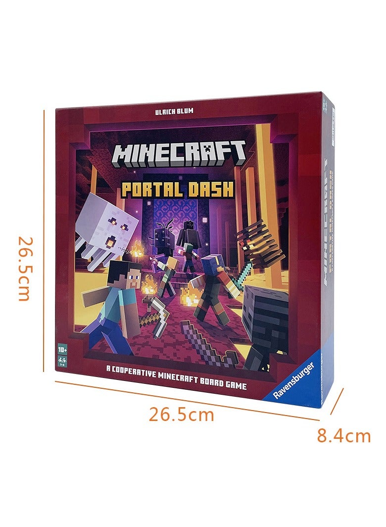 general Minecraft: Portal Dash - an attractive family board game for kids and adults, full of adventure, is a gift for Minecraft lovers, suitable for ages 10 and up - Image 3