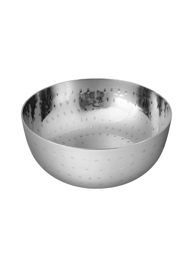 EMBASSY Stainless Steel Hammered Tasla/Kadhai (Without Handle), 5000 ml (Size 16) - Image 1