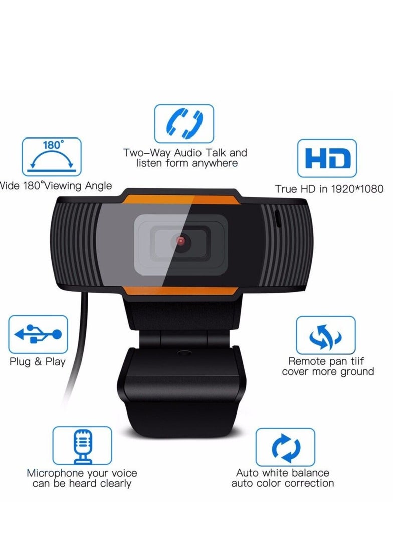 NAMA Quality HD 1080P Webcam Auto Focusing Web Camera Cam w/ Microphone For PC Laptop  - Image 5