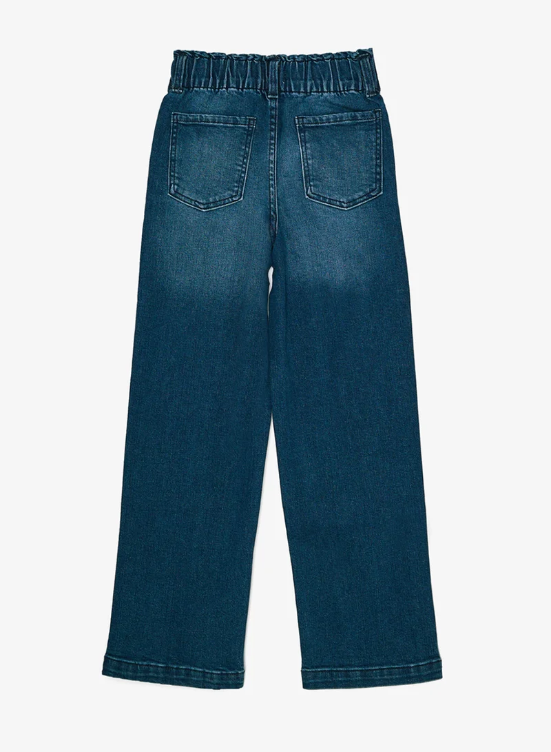 ريبلز مع نمشي Girls Straight Leg Pant
