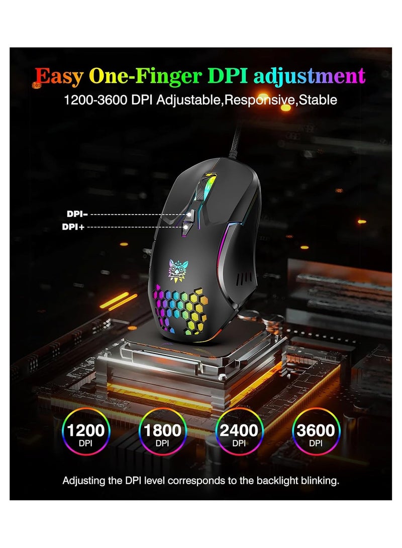 onikuma Onikuma Cw902 Gaming Mouse  - Image 2