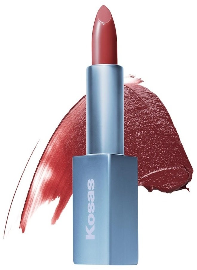 Kosas Kosas Weightless Satin Lip Color - Daydream - Cool Pink Moisturizing Lipstick, 4g  - Image 1
