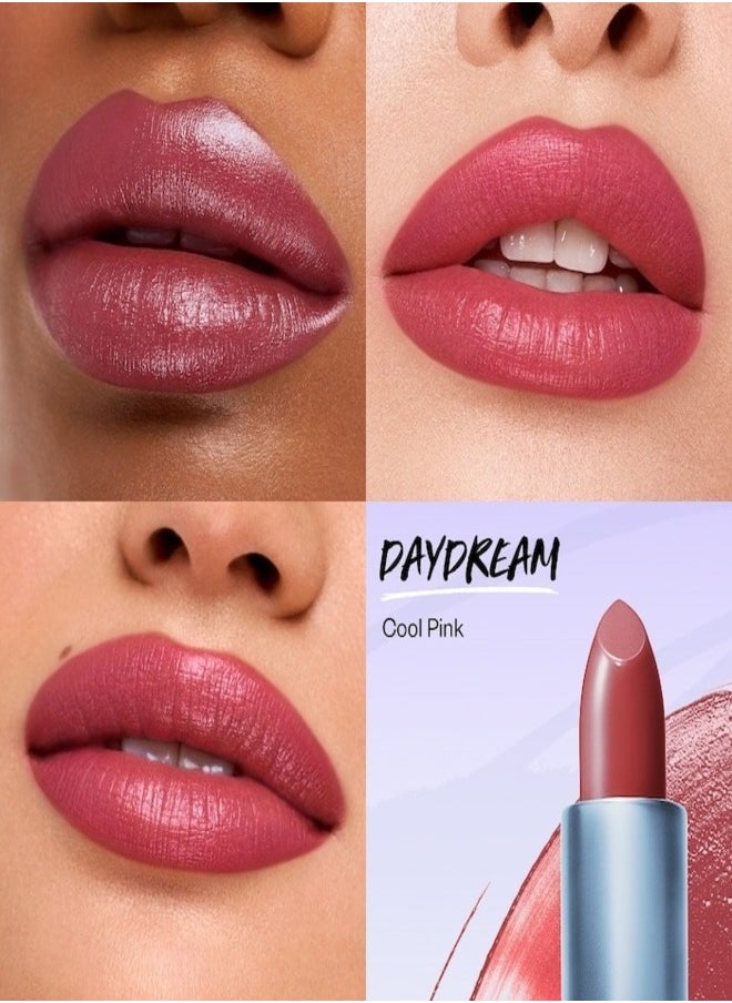 Kosas Kosas Weightless Satin Lip Color - Daydream - Cool Pink Moisturizing Lipstick, 4g  - Image 3