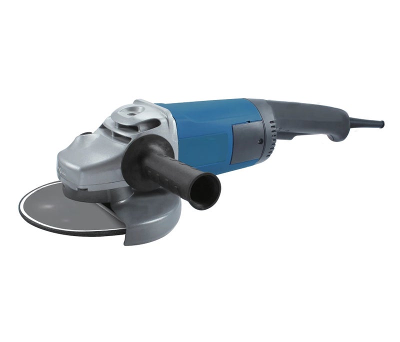 MAX G230-22 9 Inch Angle Grinder 2200W - Heavy Duty Electric Grinder for Metal, Concrete & Industrial Cutting