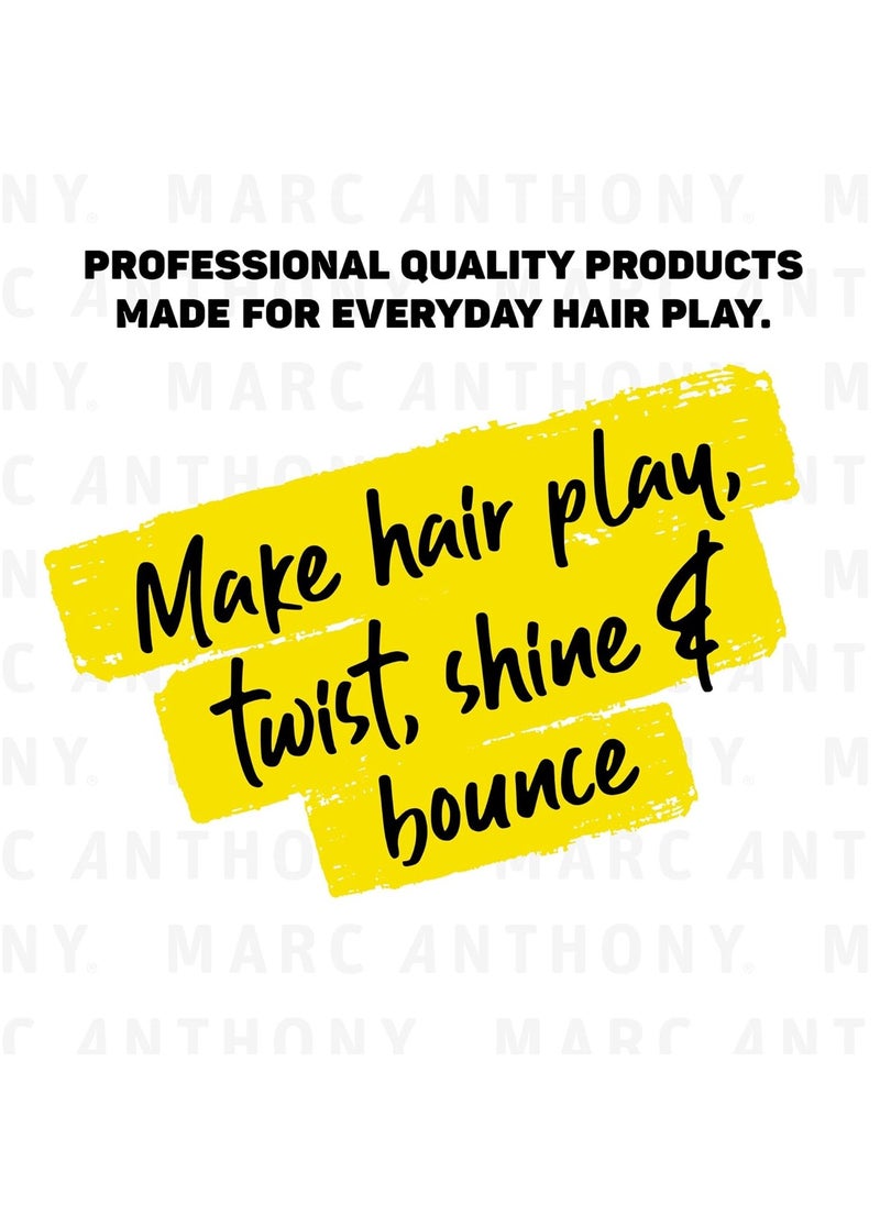 Marc Anthony curl cream with shea butter & oils defines & softens curly & wavy hair 6 fl oz pack of 2
