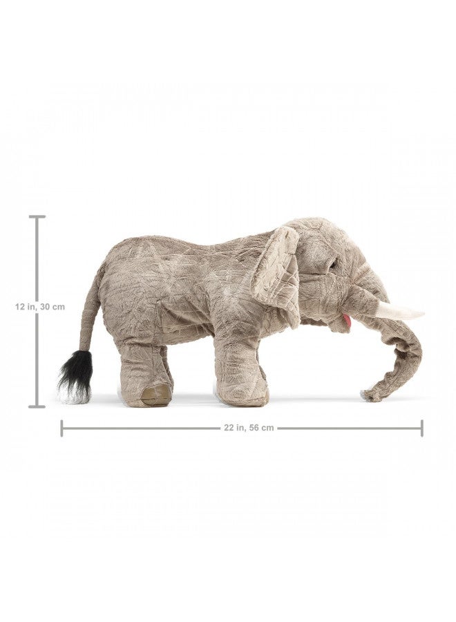 Folkmanis Elephant Hand Puppet - Image 4