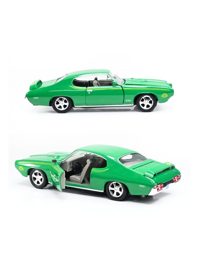 Motormax 1:24 Die-Cast 1969 Pontiac GTO “The Judge” – Classic Muscle Car Model - Image 2