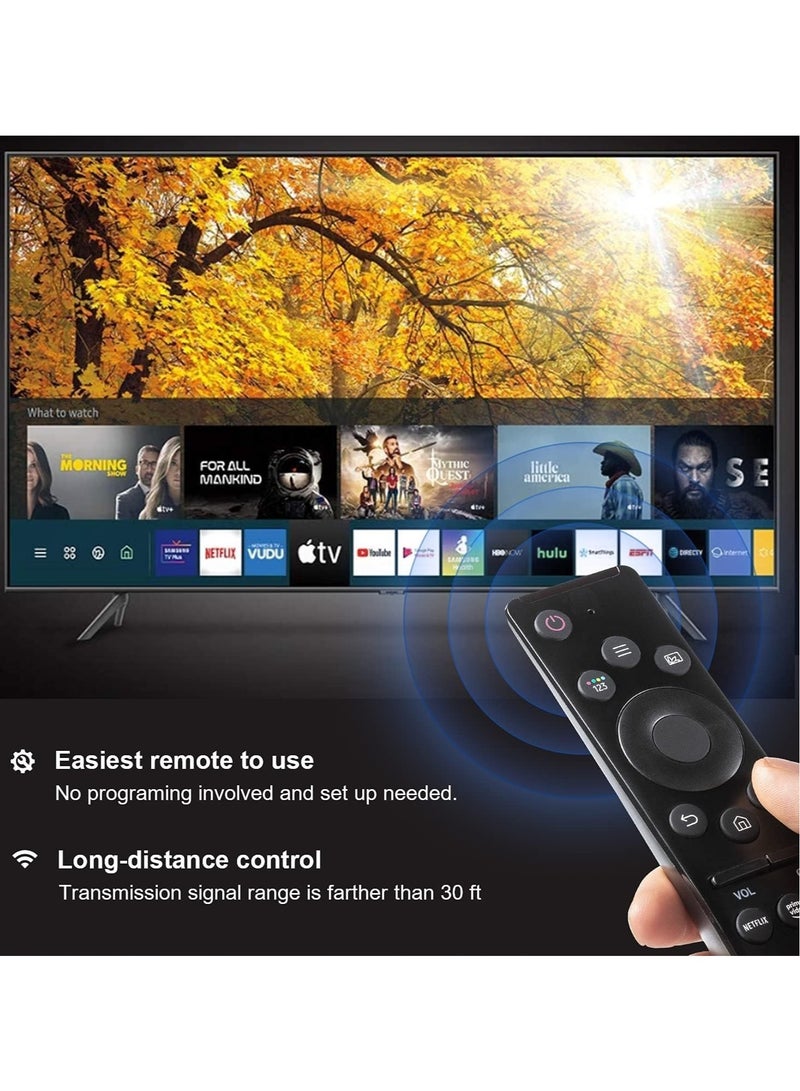 Universal remote-control for samsung smart-tv, remote-replacement of hdtv 4k uhd curved qled and more tvs, with netflix prime-video buttons - Image 3