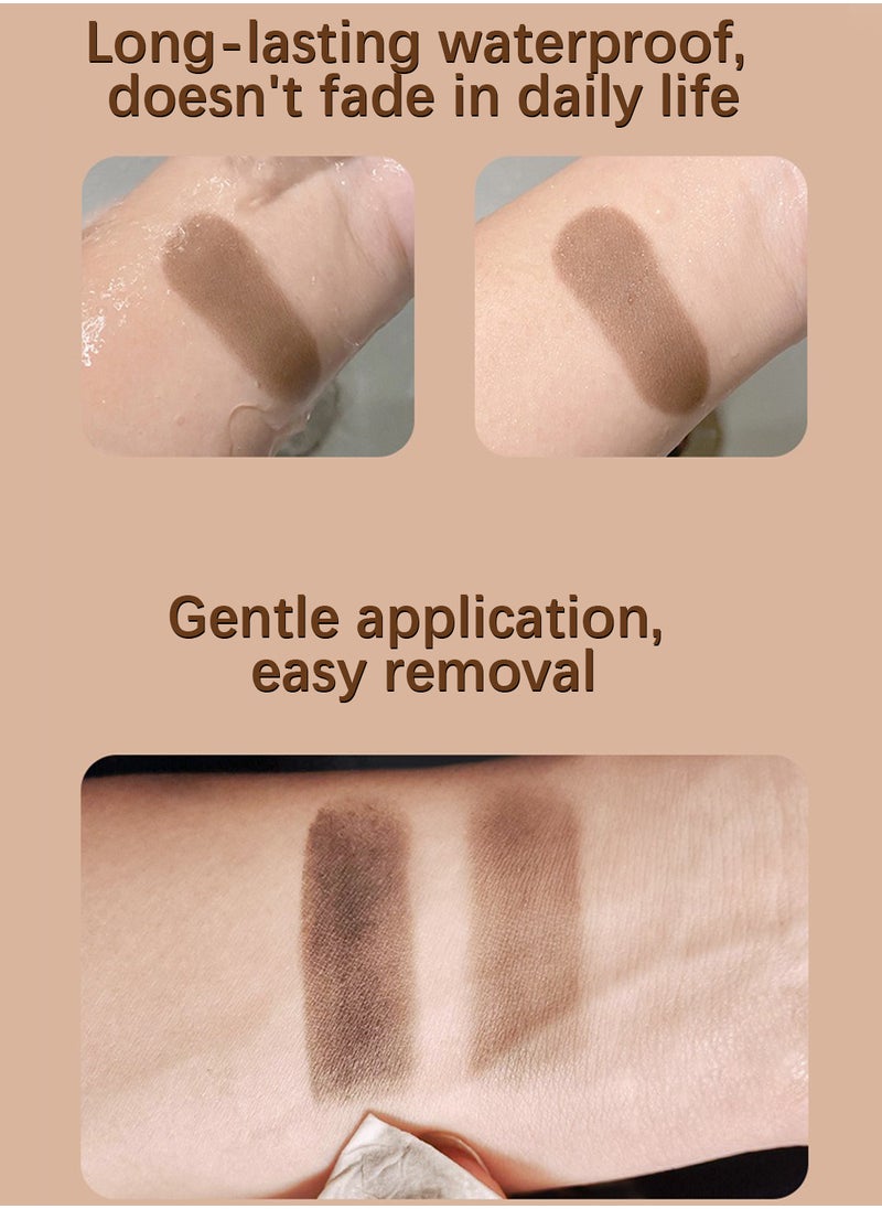 CAI NV Hair Shadow, Instantly Root Touch Up Hair Shadow Powder Stick with Puff Touch, Root Cover Up Hair Color for Thinning Grey Hairline 4G  - Image 5