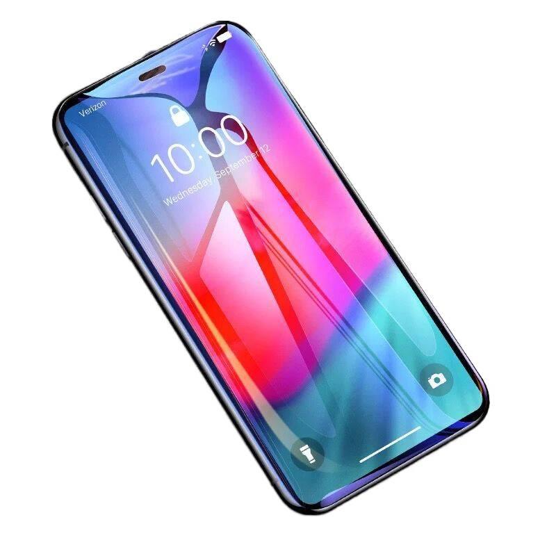 SK Glass Phone Case for iPhone 15 / 15 Plus / 15 Pro / 15 Pro Max with 9D Tempered Glass and Full-Screen Curved Edge plus HD Clear in Clear - Image 2