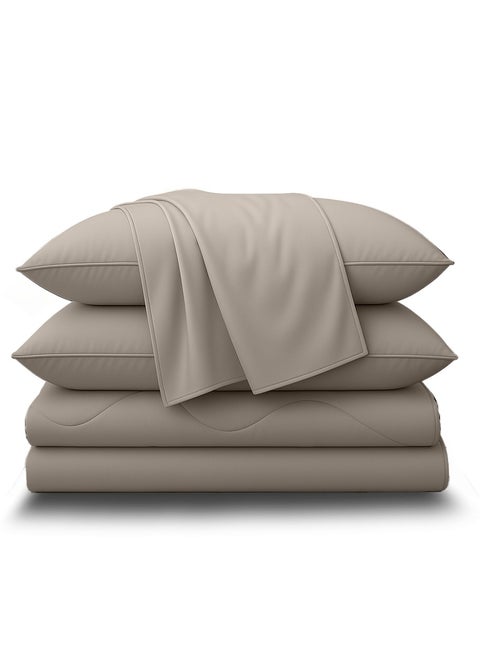 Neyam Cooling Bed Set, keeps it cool at during summer nighta to give you a comfortable feeling and allow for deep sleep, Q-Max 0.42 degrees which means it is one of the most cool fabric.