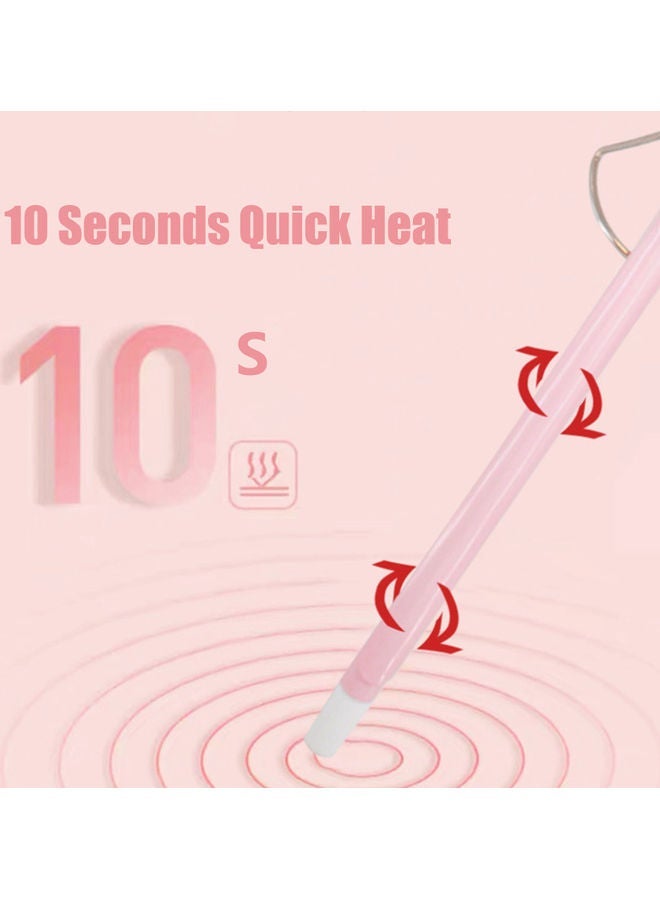 NIBEMINENT New Style Multifunctional Automatic Ceramic Curler Pink - Image 2