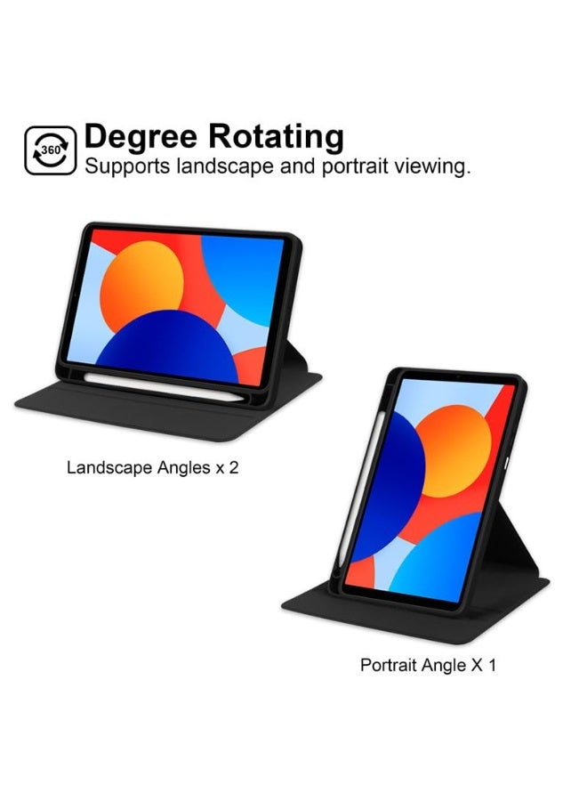 general Case for Honor Pad X7 8.7 Inch 2025, 360° Rotating Stand,with Pen Holder, Premium PU Leather Protective Cover Case for Honor Pad X7 - Image 2