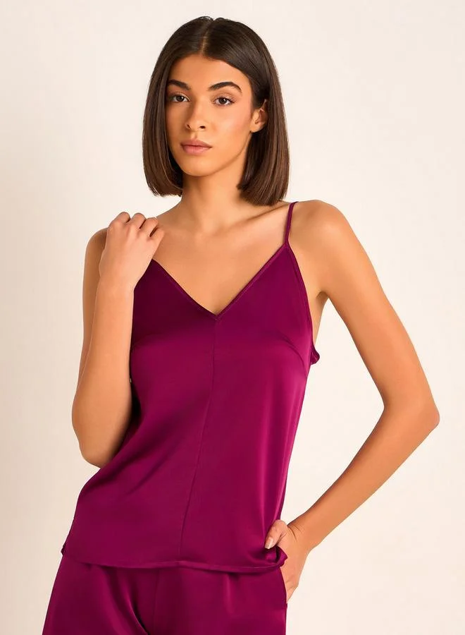 Aadaraya Aadaraya Pyjama Set Sleeveless Top & Shorts