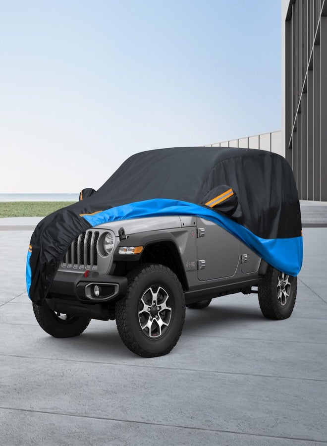 FSGRICH Car Cover Waterproof All Weather Outdoor Windproof Dustproof UV Protection Fit SUV - Image 4
