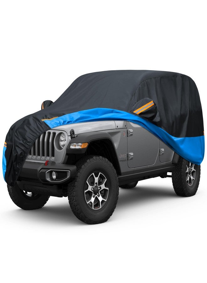 FSGRICH Car Cover Waterproof All Weather Outdoor Windproof Dustproof UV Protection Fit SUV - Image 1