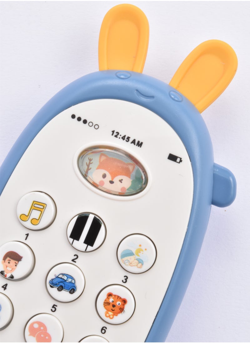 Ibi-Irn - Multifunctional Musical Phone Toy - Blue - Image 1