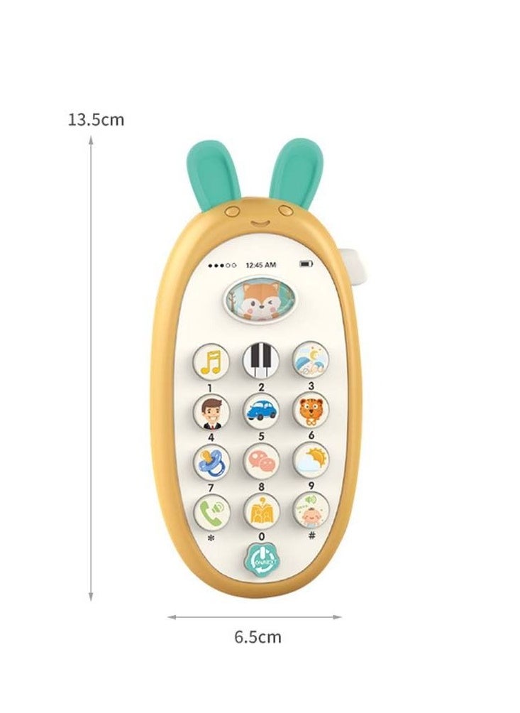 Ibi-Irn - Multifunctional Musical Phone Toy - Blue - Image 1