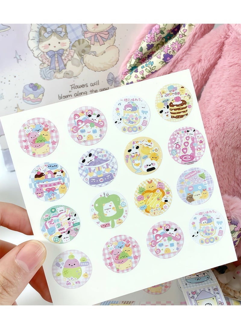 اعاره ملصقات مكافأة 1200 قطعة ، ملصقات مكافأة المعلم ملصقات مدرسية 4 ملصقات تحفيزية لفة في تصميمات متعددة للأطفال الطلاب المعلمين الفصول الدراسية - Image 2