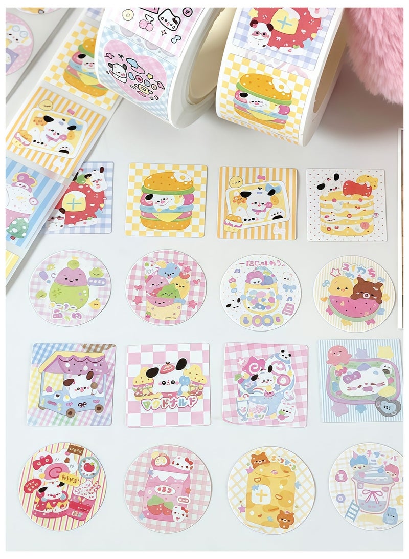 اعاره ملصقات مكافأة 1200 قطعة ، ملصقات مكافأة المعلم ملصقات مدرسية 4 ملصقات تحفيزية لفة في تصميمات متعددة للأطفال الطلاب المعلمين الفصول الدراسية - Image 4