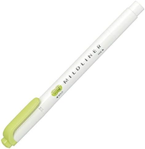 Zebra Pen قلم تظليل زيبرا ميلدلاينر بلون أخضر حمضي خفيف (WKT7-MCG) - Image 1