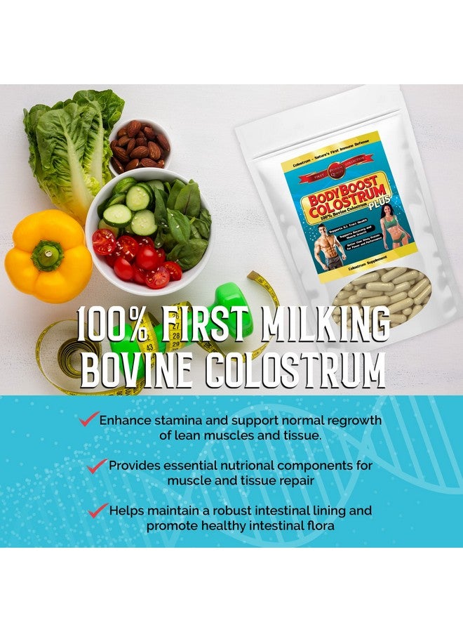 BodyBoost Colostrum Capsules (240) - Immune Booster Supplement with Immunoglobulin & Lactoferrin, Grass-fed Bovine Colostrum Capsule, 100% Bovine Colostrum, Super Food for Gut Health,Diverse Intake - Image 5
