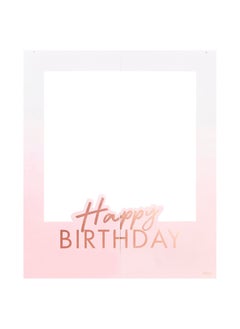 Ginger Ray Ginger Ray Rose Gold Birthday Polaroid Frame - Fun and Stylish Polaroid Photo Frame for Birthdays  - Image 1